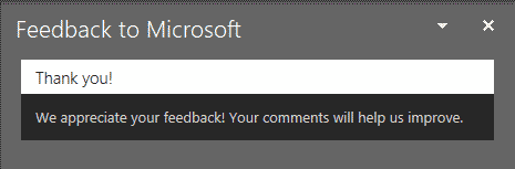 Microsoft acknowledges sending your message - Indezine Microsoft acknowledges sending your message