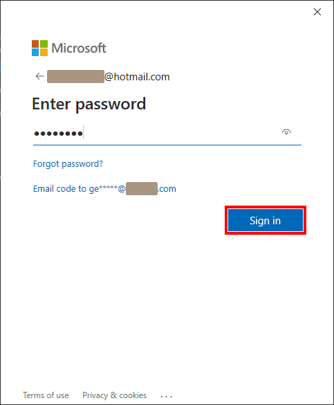 Microsoft account in PowerPoint 365 for Windows Microsoft account in PowerPoint 365 for Windows