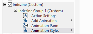 More commands added within custom group