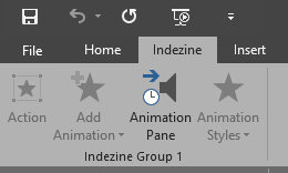 Added commands showing on the Ribbon