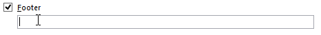Add footer text Add footer text
