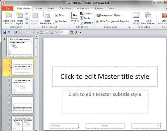 Logo hidden from Title Layout