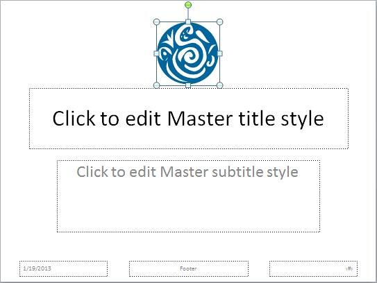 Logo resized and repositioned