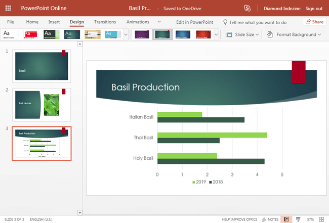 powerpoint widescreen and standard in same presentation