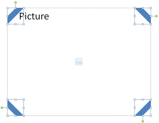 Extra Shapes inserted and rotated