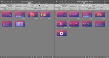 Compare Presentations Manually in PowerPoint 2016 for Windows