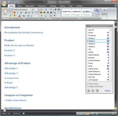 Learn PowerPoint: Creating PowerPoint Outlines in Microsoft Word 2007