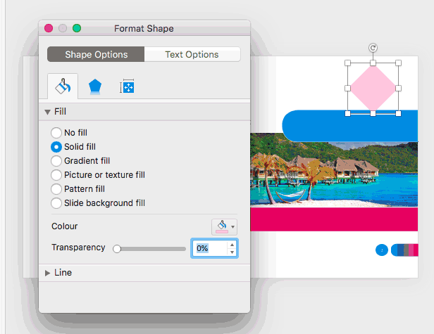 Move Format Task pane