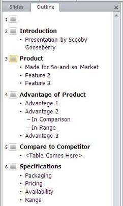 Learn PowerPoint 2010: Import Outlines in PowerPoint