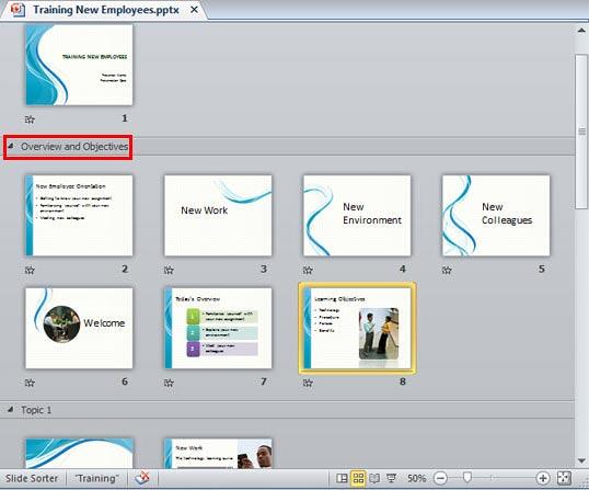 how to move slides between powerpoint presentations