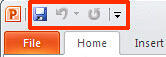 Quick Access Toolbar
