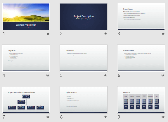 Result of selecting Remove All Sections option