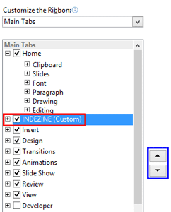 Learn PowerPoint 2013 for Windows: Reordering and Removing Ribbon Tabs