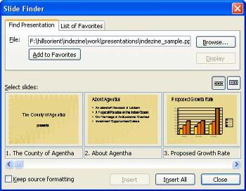 Learn PowerPoint 2003: Reuse Slides in PowerPoint