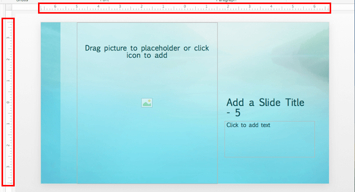 Rulers in PowerPoint 2016 for Mac