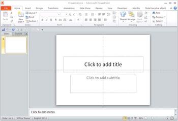 Learn PowerPoint 2010: Rulers in PowerPoint