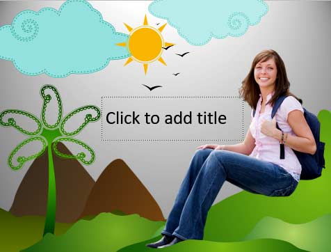 Add text in an existing text placeholder