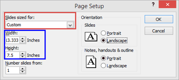 Slide Size Differences in PowerPoint