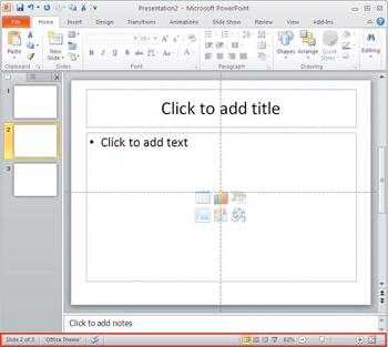 Learn PowerPoint 2010: Status Bar