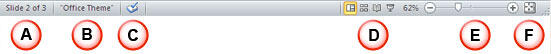 Status Bar components