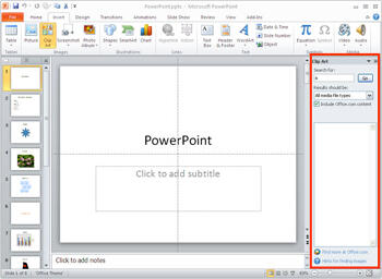 Learn PowerPoint 2010: Task Panes