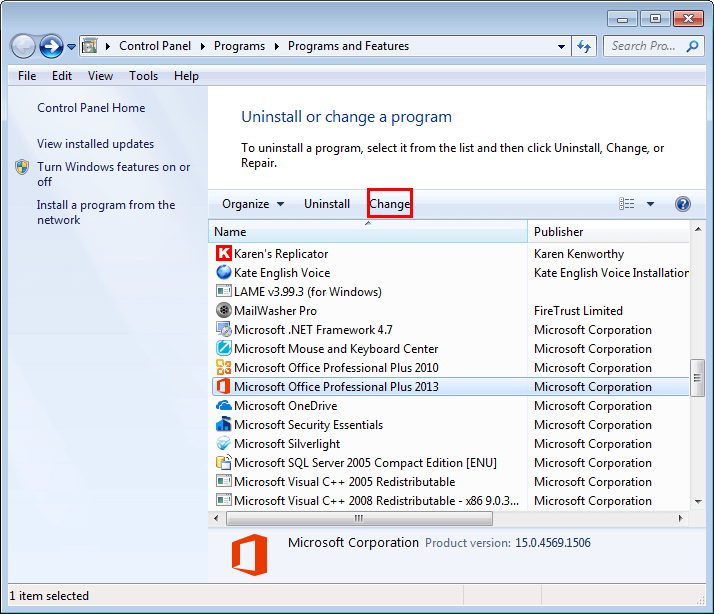 Set as Default Version in PowerPoint 2013 for Windows