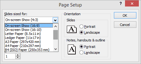 Change to 16:9 aspect ratio