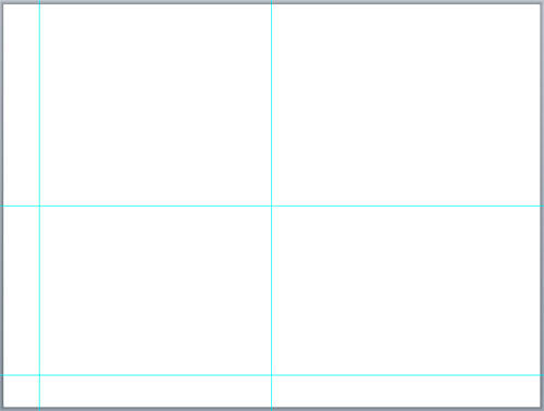 PowerPoint Slide with multiple guides