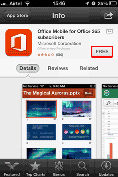 Office Mobile on the Apple AppStore - Indezine Office Mobile on the Apple AppStore