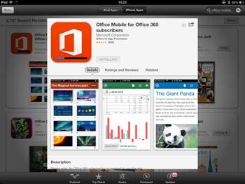 Why do I need Office 365 to run Office Mobile?