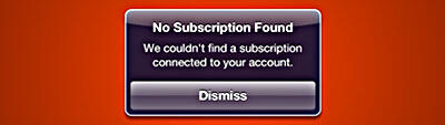 You have no active subscription