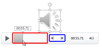 Audio paused to add a Bookmark