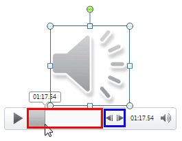 Audio paused to add a Bookmark