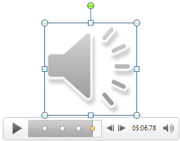 Selected Bookmark depicts a yellow dot within the Player Controls bar