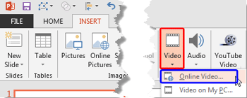 Learn PowerPoint 2013 for Windows: Insert Online Video Clips