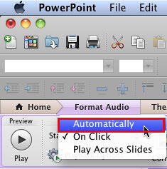 Automatically option selected within Start drop-down list