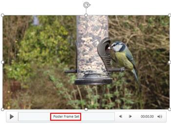 Poster Frames for Videos in PowerPoint 2016 for Windows