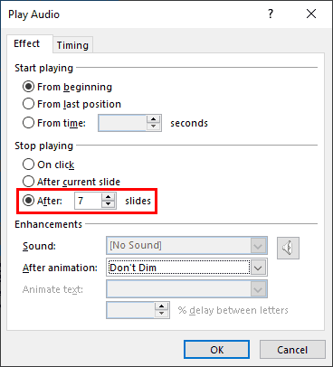 Change the number of slides from 999 to the number you need Change the number of slides from 999 to the number you need