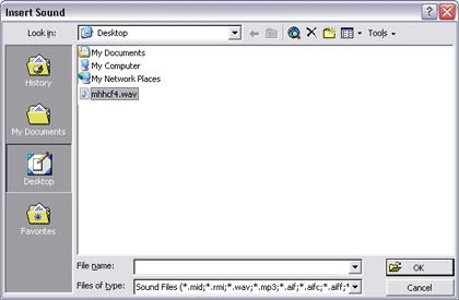 Insert Sound Insert Sound
