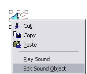 Edit Sound Object Edit Sound Object