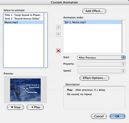 Custom Animation Custom Animation