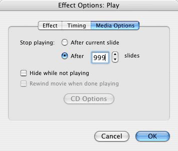 Effect Options Effect Options