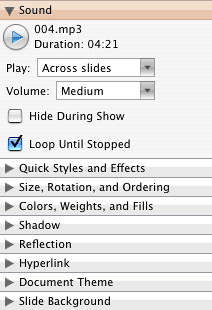 Formatting Palette Formatting Palette