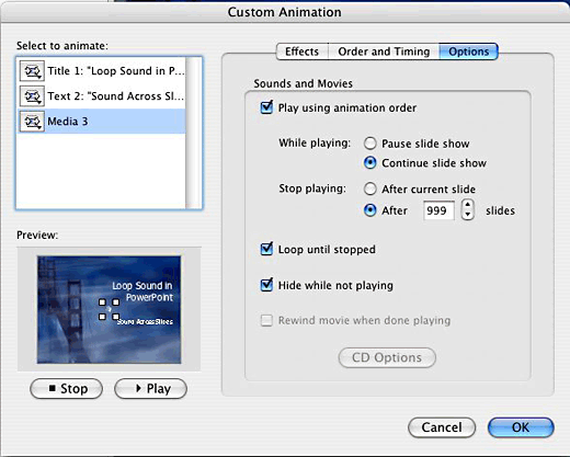 Custom Animation Custom Animation