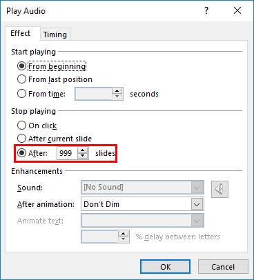 how do i adjust the volume of a particular video inpowerpoint 2010?
