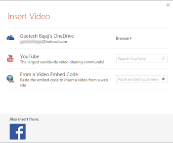 Support for YouTube Videos in PowerPoint 2010 and 2013