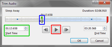 Adjust markers when there is no Bookmark added Adjust markers when there is no Bookmark added