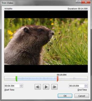 Learn PowerPoint 2013 for Windows: Trim Video Clips