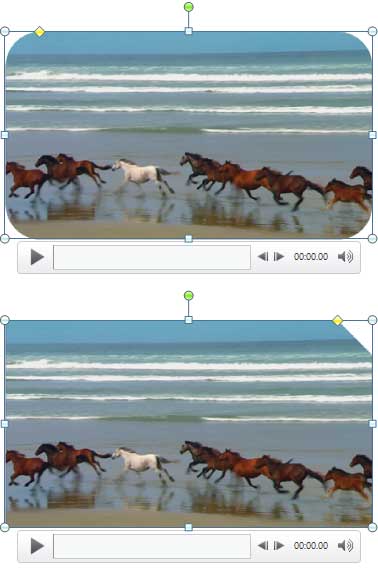Shapes similar to a rectangle work good as Video Shapes Shapes similar to a rectangle work good as Video Shapes