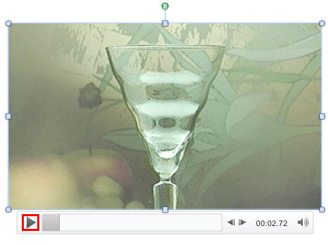 Paused video shows a frame Paused video shows a frame
